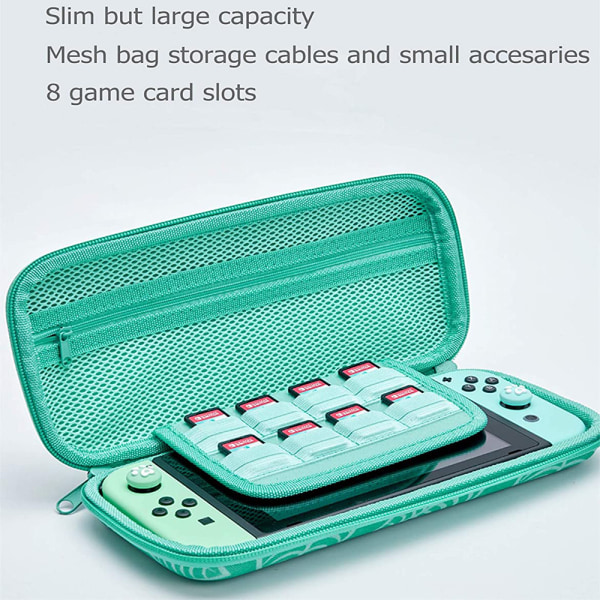 För Nintendo Switch / Switch Lite Case Väska för Animal Crossing Förvaringsväska för Nintend Switch NS Konsoltillbehör FOR SWITCH Lite