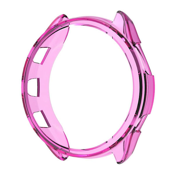 Stötsäker Bumper-Case Cover Sleeve för Garmin-Forerunner 965 skärmskydd Transparent white