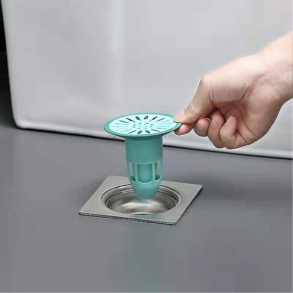 Avlopp Antilukt Duschavloppsstopp Deodorant Cover Green