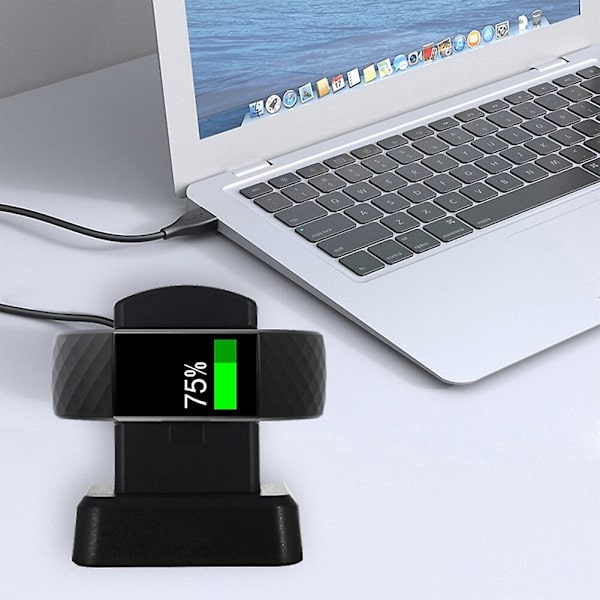Opladerkabel til Fitbit Charge 4 Bærbar erstatningsdockingstation Ladestation