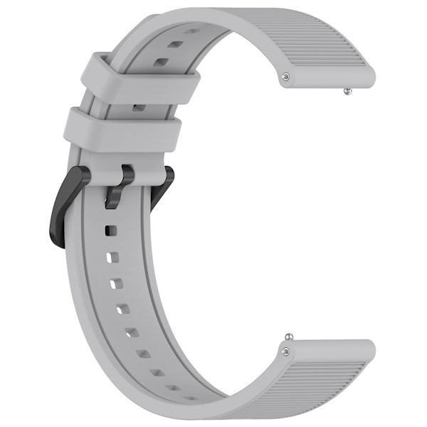 Til Huawei Watch GT 4 / Garmin Venu 2 Watch Band 22mm Blødt Silikone Rem Light Grey