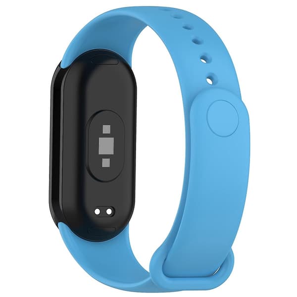 Silikoneprop urrem til Xiaomi Mi Band 8 Sky Blue