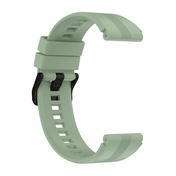 For Honor Watch GS 4 Pehmeä Silikonihihna 22mm Vaihdettava Ranneke Light Green