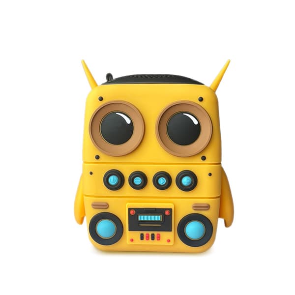 Bluetooth-högtalare Liten Bluetooth 5.0-högtalare Ip65 Söt Robotstil