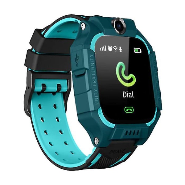 Q19 Smartwatch For Kids With Gps Tracker Smartband Smartphone Watch Ips Ios Android Blue Blue