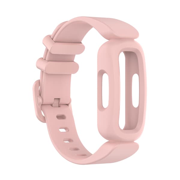 Armbånd til Fitbit Ace 3/Inspire 2, Silikone Erstatningsarmbånd (Lys Pink)