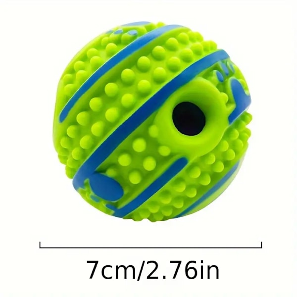 Interaktiv Pipande Hundleksaksboll (7 cm)