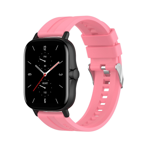 For Amazfit Gts 2e 20 mm silikone urrem til Amazfit Gts 2e Pink