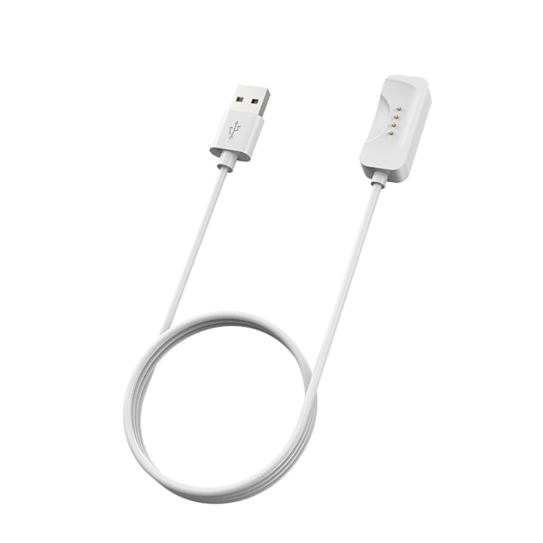 Magnetisk brakettlader USB-ladekabel strømadapter for Watch 3/3 Pro/2/1 White