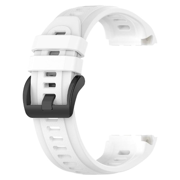 Silikonarmband för Approach S70 42mm 47mm Svettsäkert bälte justerbart band White 42MM