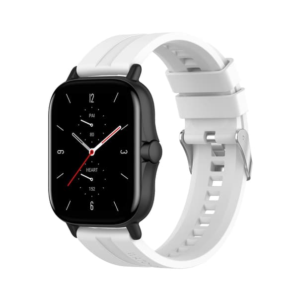 Til Amazfit Gts 2e 20mm silikone urrem til Amazfit Gts 2e White