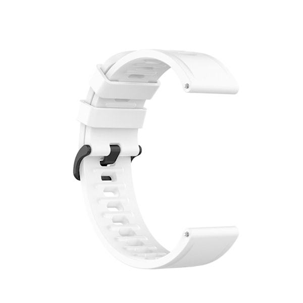 Vaihdettava silikonihihna Huami Amazfit GTR 47mm/Amazfit Pace/Amazfit Stratos -kellolle White B