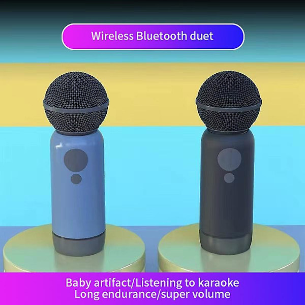 K1 håndholdt Bluetooth-mikrofon Blue