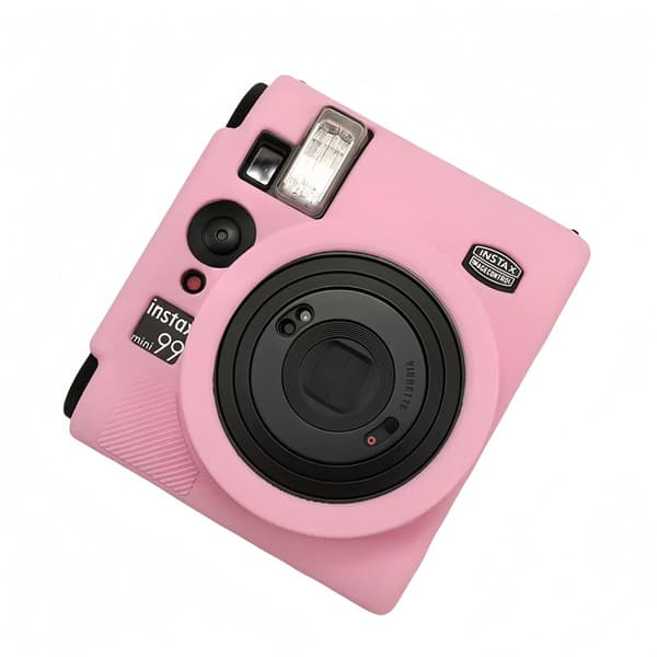 Etui - For Instax Mini 99 Instantkamera, Silikondeksel (Rosa)