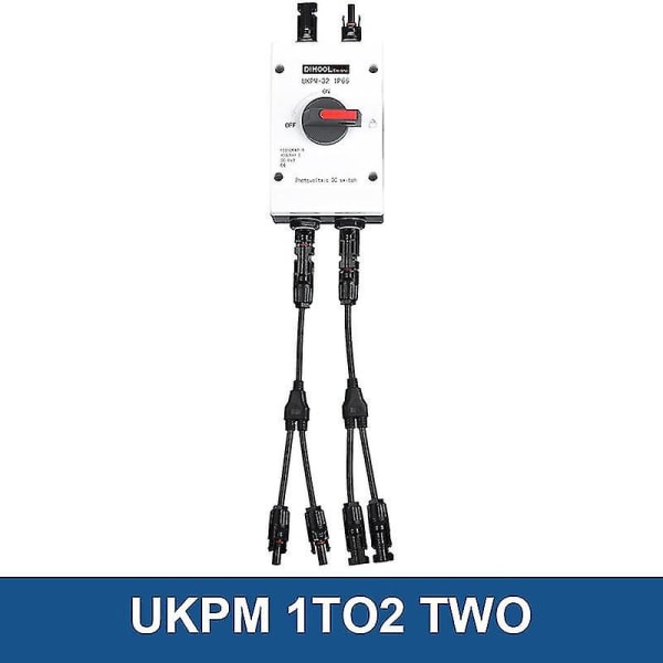 Aurinkosähköinen sähköeristin aurinkokytkin Pv aurinkosähkö DC-kytkin 1000v 1200v 32a 16a Ukpm ulkona vedenpitävä