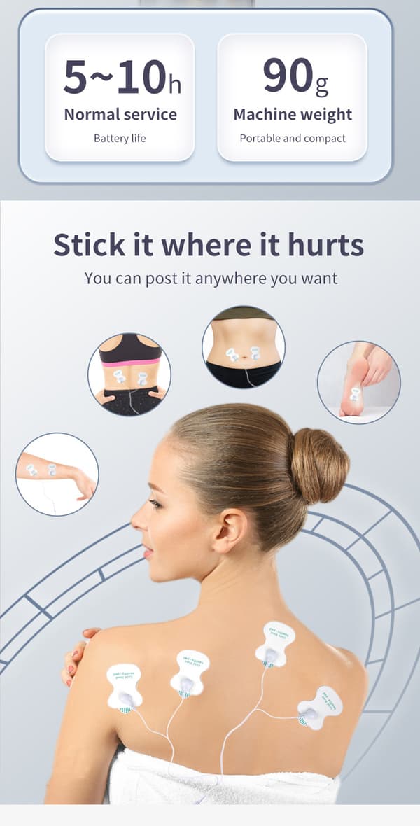 Multifunksjonell Puls Cervical Meridian Massasjeapparat