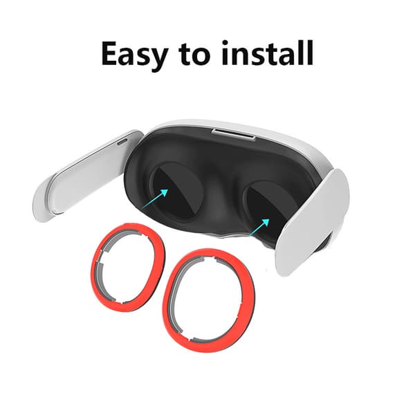 Magnetisk Linseramme Til Quest 3 VR-briller (Sort)