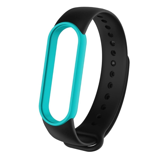 For Xiaomi Mi Band 6 (ca8856) silikonklokkerem Black Blue