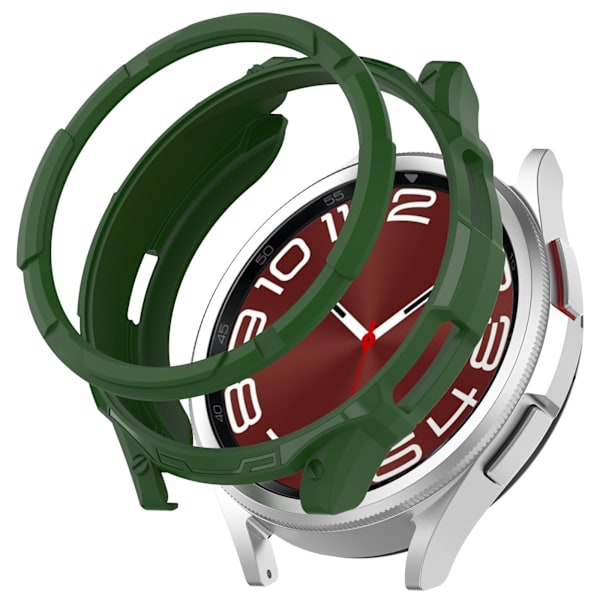Beskyttelsesetui til Samsung Watch6 Classic 47 mm Army Green