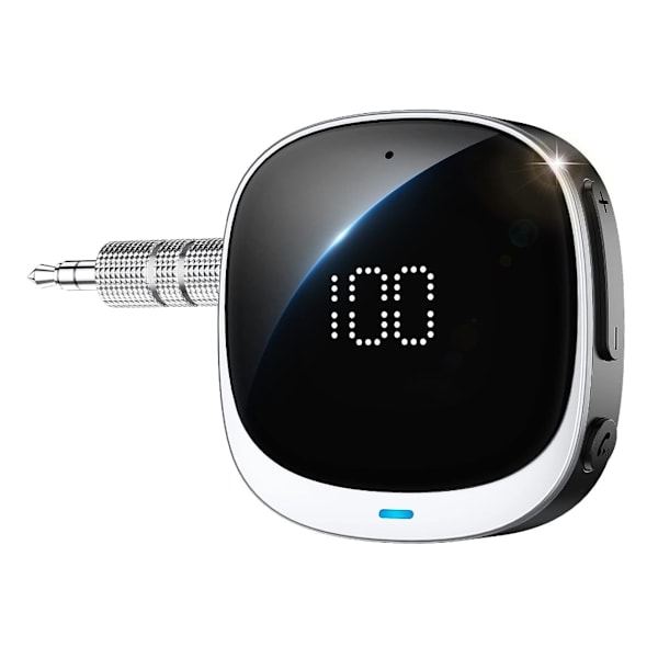 Bluetooth 5.3 Autoadapteri 3,5 mm Aux Bluetooth -adapteri