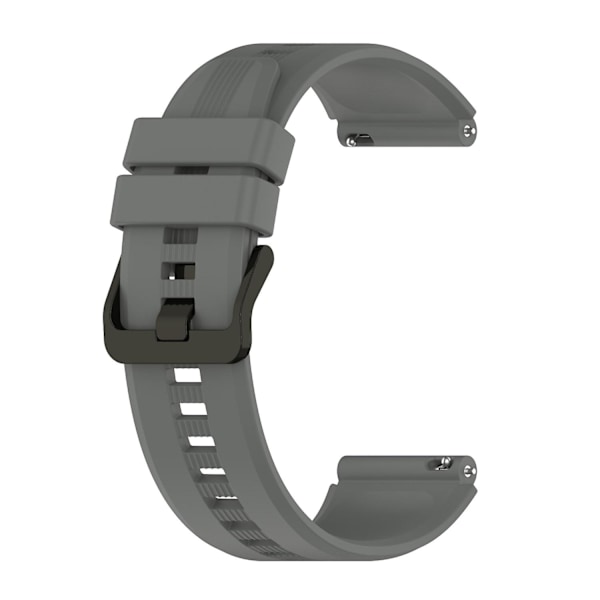 Mjukt silikonarmband för Honor Watch GS 4, 22 mm, ersättningsarmband - mörkgrön Dark Grey