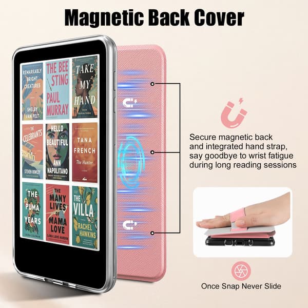 Fodral för Kindle Paperwhite 12:e generationen 2024 – Auto Sleep Wake med handrem Blue