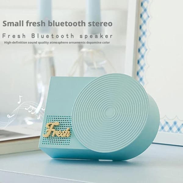 Bluetooth-høyttaler med høy lydkvalitet (rosa)