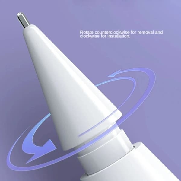 Ersättningsspetsar - 6-pack för Apple Pencil 1/2 generationen