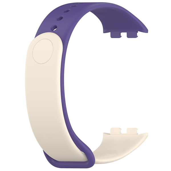 For Honor Band 9 silikone urrem udskiftning håndledsrem - Lilla / Starlight Purple Starlight