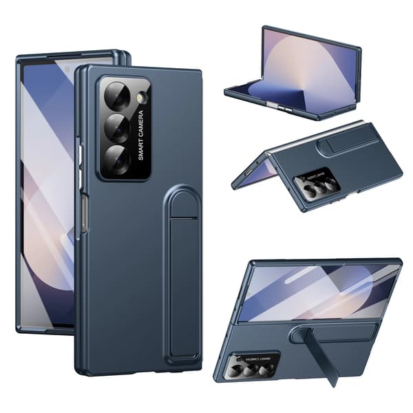 Fodral till Samsung Galaxy Z Fold 6, med stöd Blue