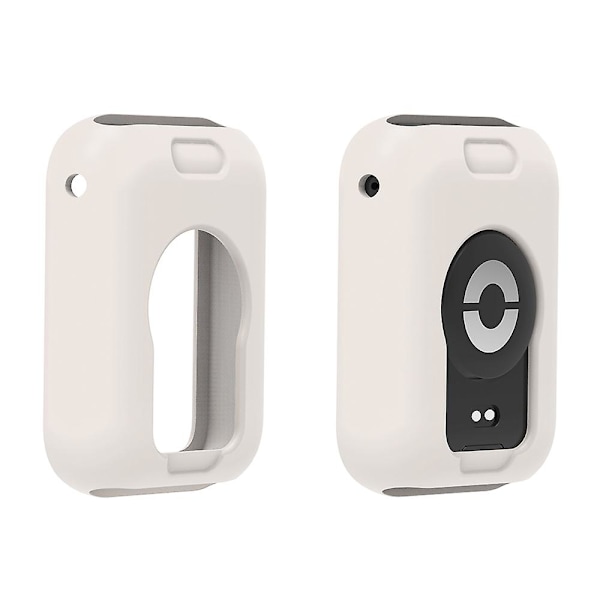 Blød silikoneetui til Xiaomi Smart Band 8 Pro, stødsikkert smartwatch-rammecover Light Gold