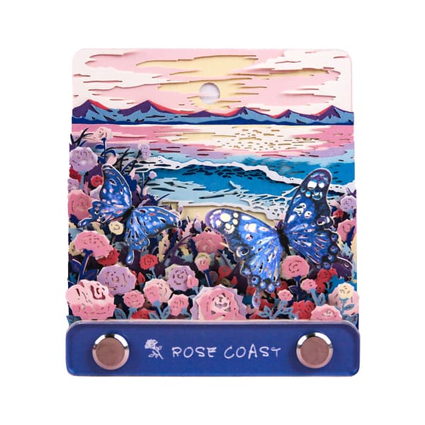 Notesblok - Rose Coast Butterfly 3D Stereo Notesblok