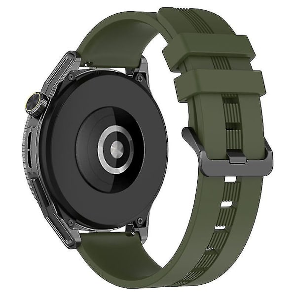 Håndleddsstropper 20mm Teksturert Smart Watch-stropper for Huawei Watch GT3/Watch GT, Sport Style Erstattet Wri Dark green, Dark Green G Huawei Watch GT3
