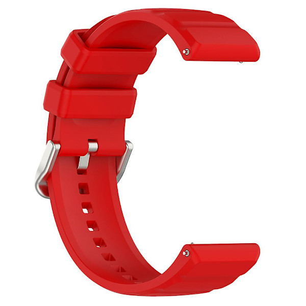 22mm silikone urrem, udskiftningsurrem til Huami Amazfti Gtr 4 Red
