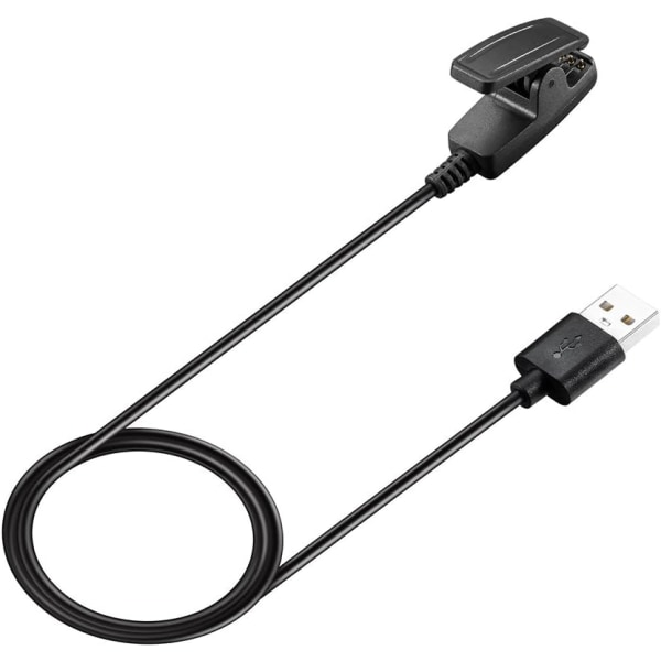 Kissmart kompatibel med Garmin Forerunner 35 laddare, ersättningsladdningsklämma kabel sladd för Garmin Forerunner 35 (Forerunner 35 laddare)