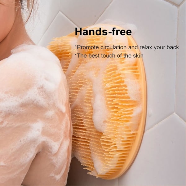 Halkfri duschfotsskrubb och massager