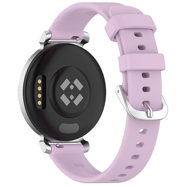Garmin Lily 2 -silikonirannekkeet 14 mm, vedenpitävät pehmeät vaihtohihnat Purple