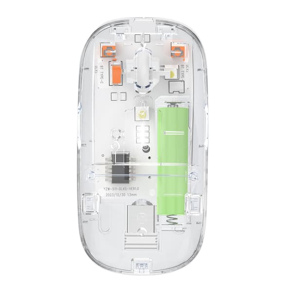 Gamingmus, 2.4G USB Bluetooth Dual Mode Genopladelig