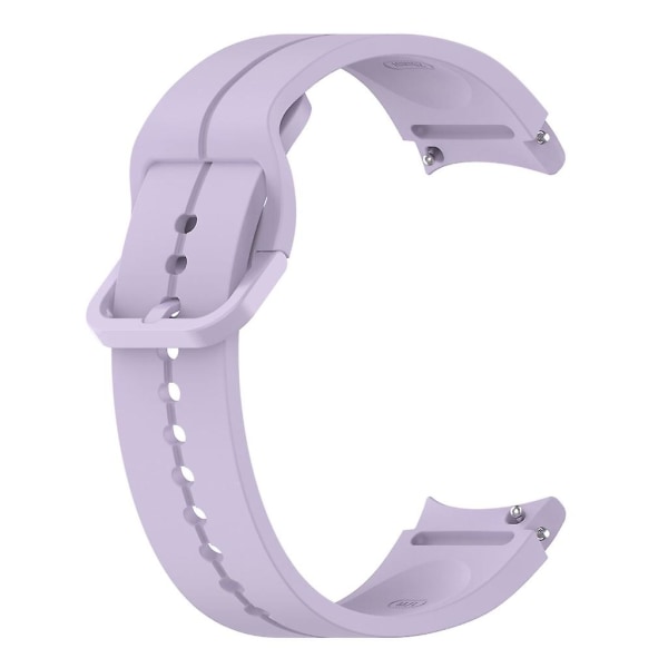 Mjuk silikonarmband för watch 6/4 Watch 5 Pro Watch Replacement Purple