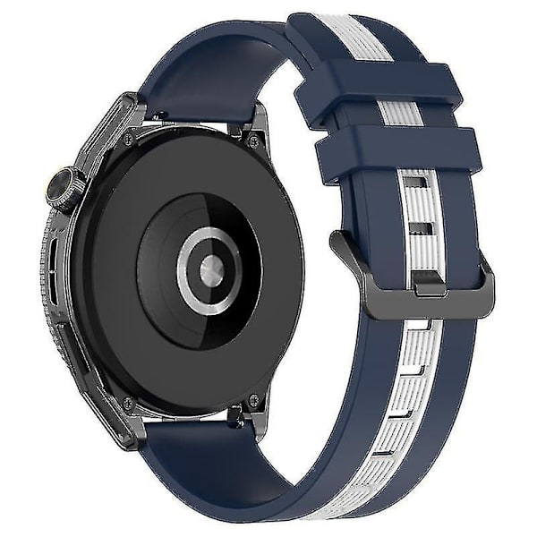 Til Huawei Watch GT 3 42mm/Watch GT Silikone Urrem Bredde 20mm Dobbelt Blød Rem Multicoloured I I Samsung Galaxy Watch 5