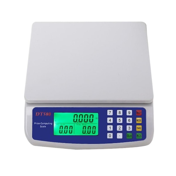 30kg/1G tarkkuusdigitaalivaaka elektroninen vaaka painovaaka LCD-näyttö paino vaa'an tarkkuus