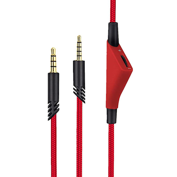 Volumkontroll Slitasjebestandig Gaming Headset Wire For Astro A10 A40 A30