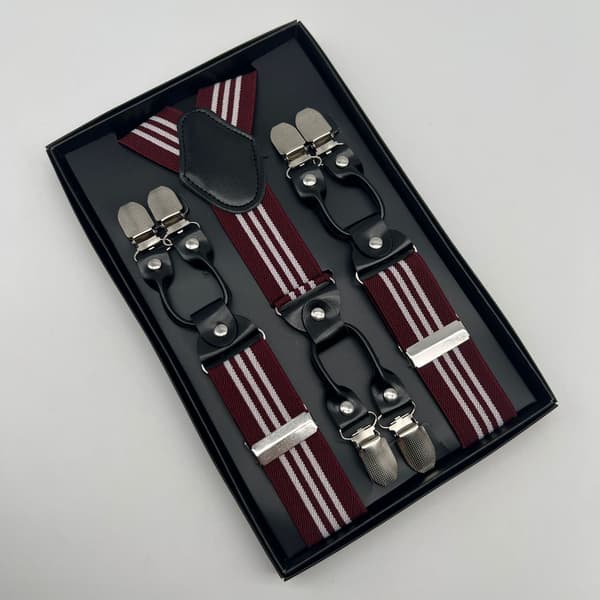 Skjorteholder Menn - 3,5 cm 6 klips (12)