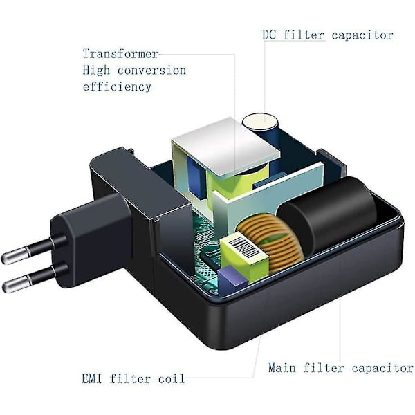 Asus bärbar laddare 19v 2.37a 45w power (4.0*1.35mm)