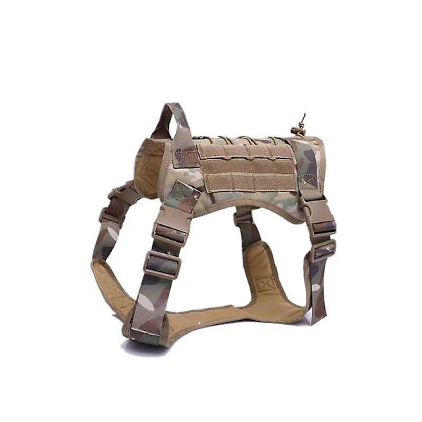 Tactical Dog Clothing Nylon Vedenpitävä Rintahihna Lemmikkiliivi XL Army Green