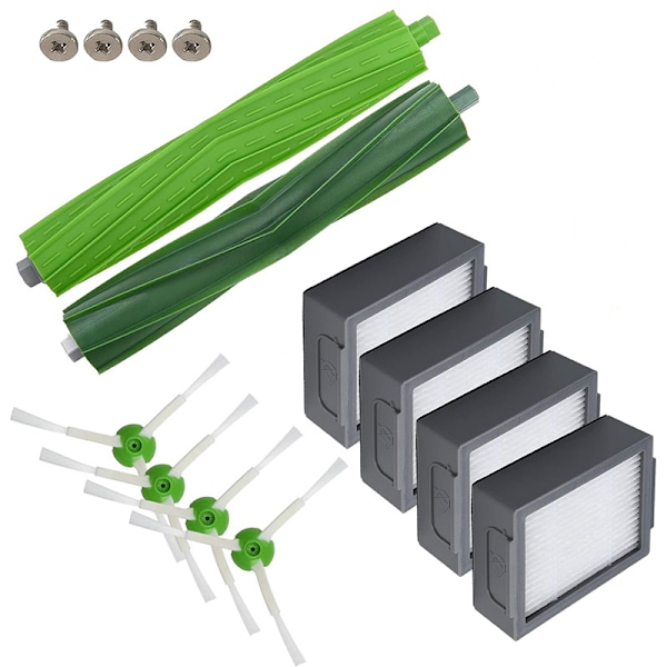 Erstatningstilbehørssett for iRobot Roomba I8 I8+ I7 I7+ I6 I6+ I4 I3 I3+ Plus J7 E5 (13 deler)
