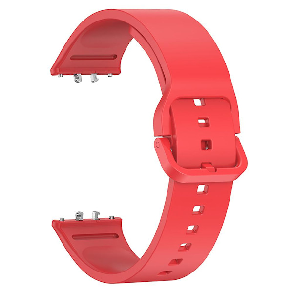 Til Samsung Galaxy Fit3 Watch Band Blød Silikone Rem Udskiftning Red