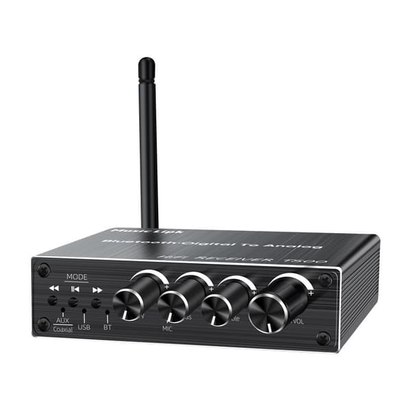 Bluetooth-mottaker U-Disk Mic-forsterker, Bluetooth 5.3 lydadapter
