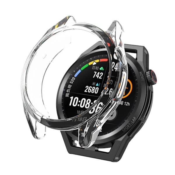 Skyddande Skal För Huawei Watch Gt Runner Transparent White