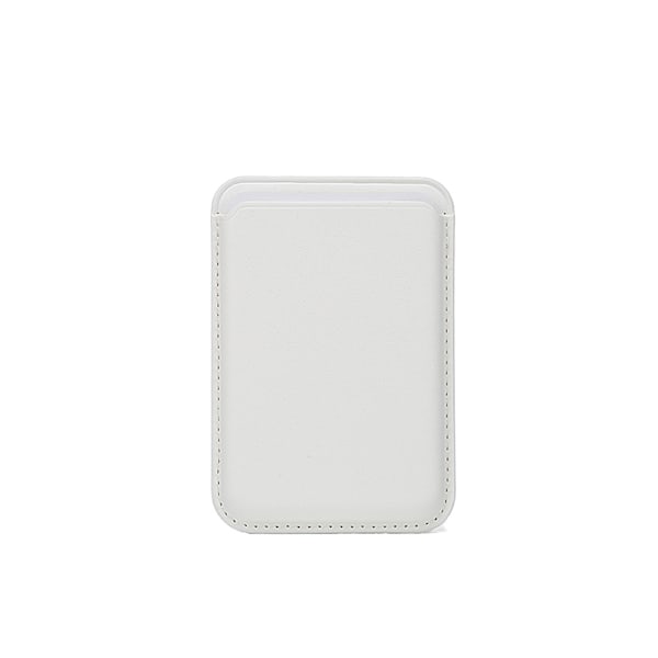 Unisex Plånbok, Magsafe Korthållare För Iphone, 6,6 x 0,5 x 9,4 cm (Vit)